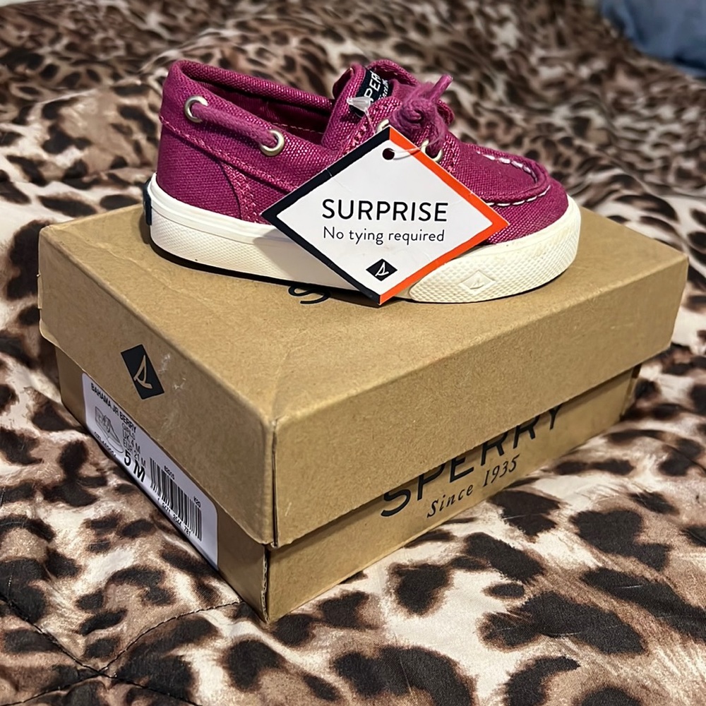 Sperry Top-Sider Bahama Jr Sneaker - Berry